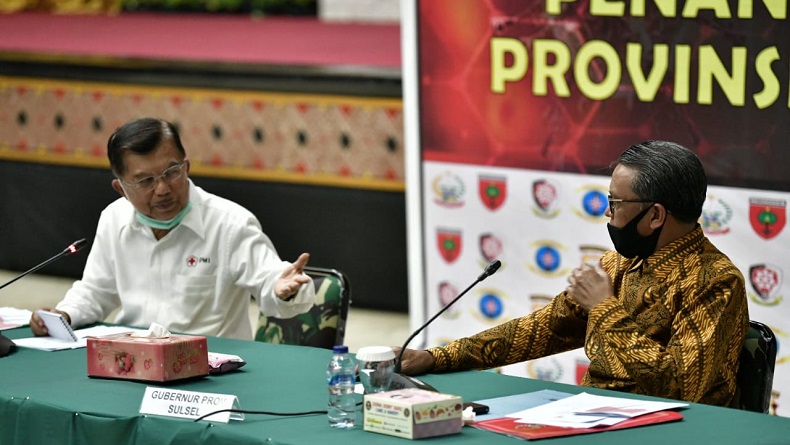 Pesan JK ke Warga Makassar: Jangan Anggap Enteng Covid-19