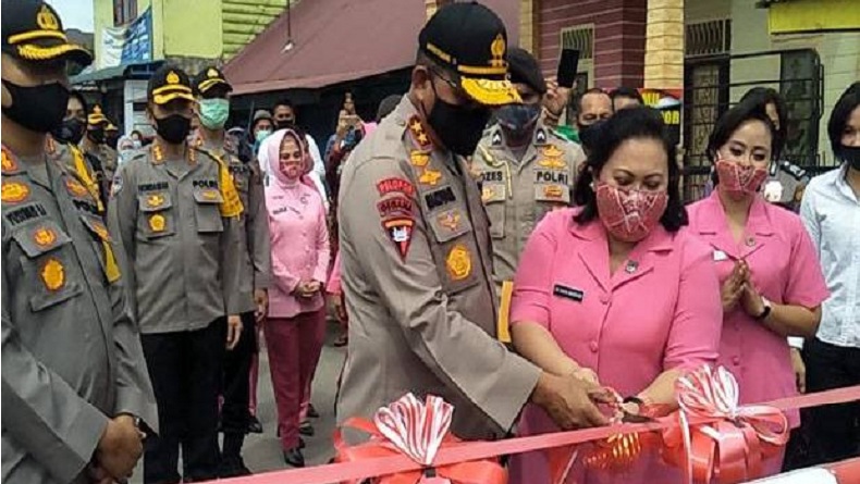 Kapolda Sumut Resmikan Desa Tangguh Covid-19 di Kabanjahe