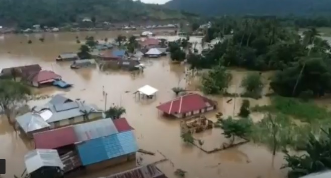 Banjir 1 Meter Rendam 5 Kecamatan di Konawe Utara, 241 Warga Mengungsi