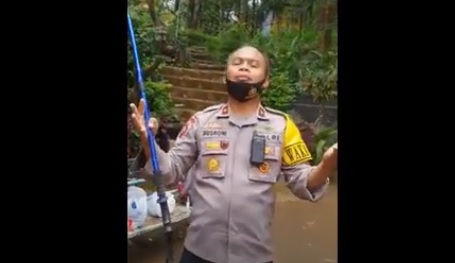 Selamat dari Serangan OTK Berkat Tongkat, Wakapolres Karanganyar: Terima Kasih Ya Allah