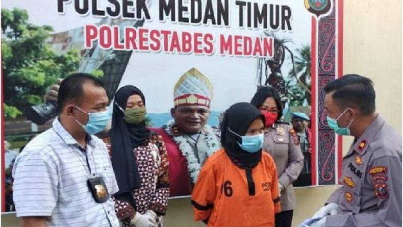 Kuras Uang Teman di Rekening Bank, Bidan di Medan Ditangkap Polisi