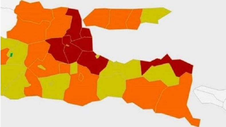 7 Daerah di Jatim Masih Zona Merah Covid-19, Ini Daftar Lengkap Pembagiannya