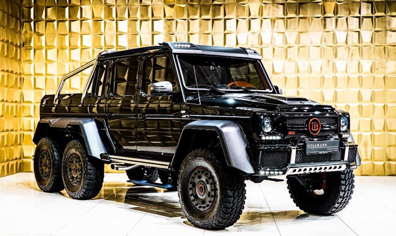 Disuntik 700 Tenaga Kuda, Mercedes-Benz G63 AMG 6×6 Brabus Dibanderol Rp14 Miliar