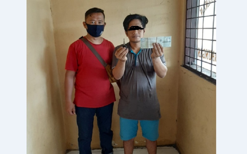 Polisi Tangkap Pelaku Penggelapan Sepeda Motor di Serdangbedagai