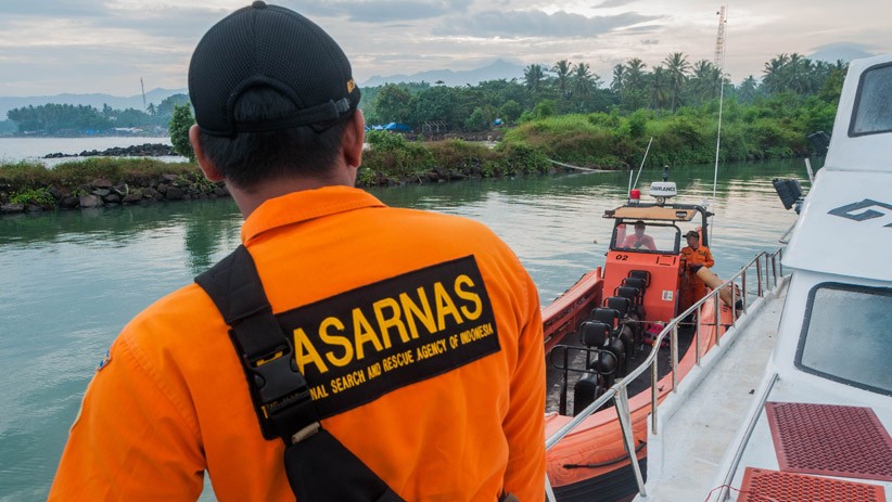 Basarnas Cari 7 Nelayan KM Puspita Jaya yang Tenggelam di Selat Sunda - Bagian 3