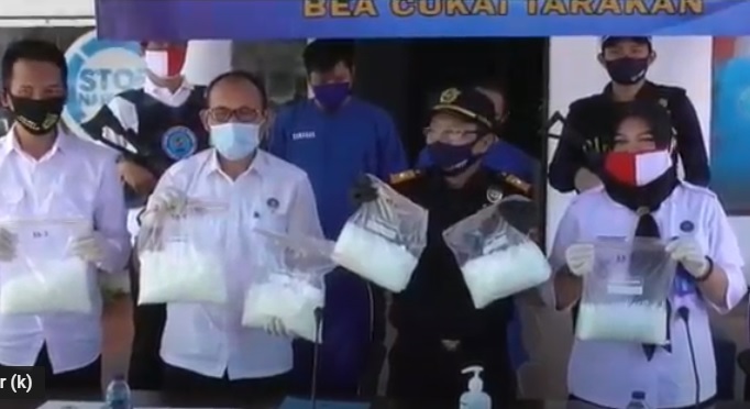 Pura-Pura Mancing Ikan, 2 Pengedar Narkoba di Tarakan Ditangkap Bawa Sabu 6 Kg