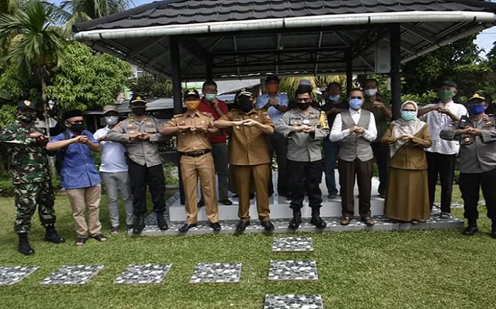 Cegah Penularan Covid-19, Polresta Padang Dirikan Posko Kongsi Solid Tangguh Informasi