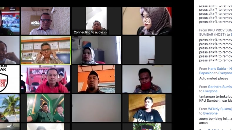 Muncul Video Porno di Webinar KPU Sumbar, Diduga Disusupi Orang Asing