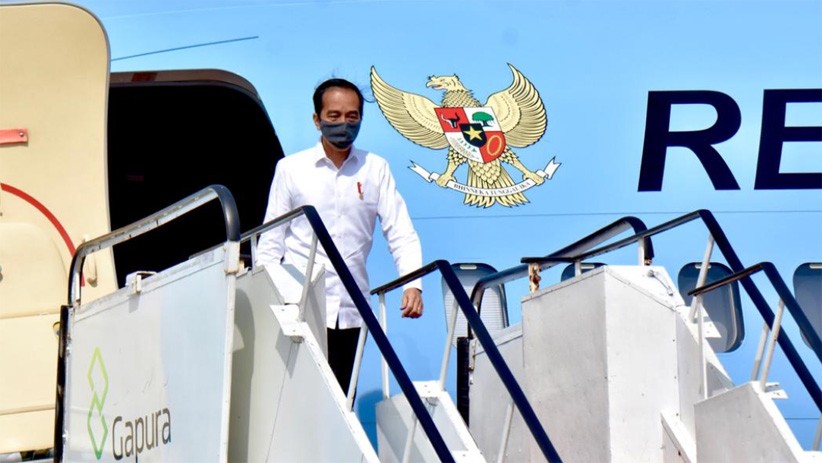 Presiden Jokowi Cek Penanganan Pandemi Virus Corona di Jawa Timur - Bagian 2