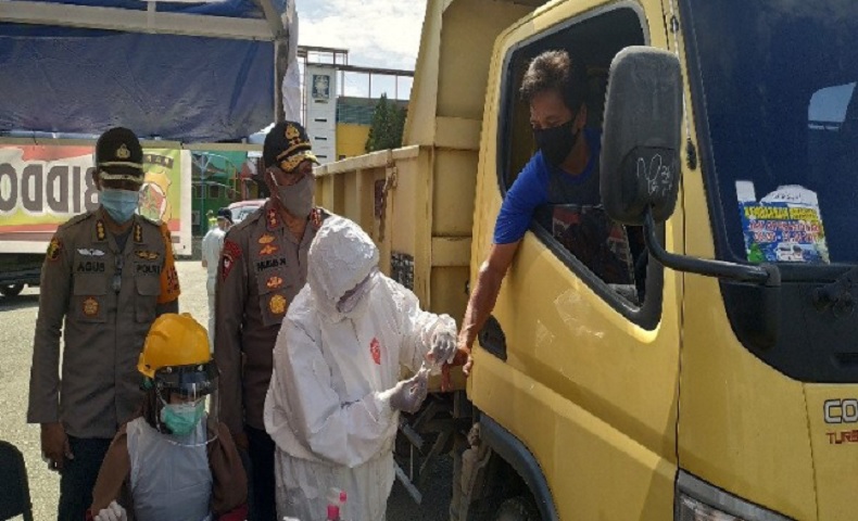 Rapid Test Drive Thru di Jayapura, 36 Orang Reaktif Covid-19