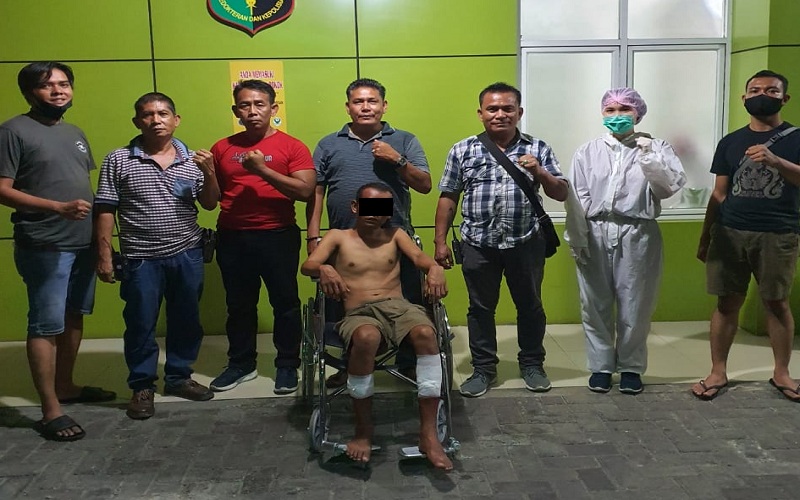 Bacok Kepala 2 Korban hingga Kritis, Pelaku Pencurian di Medan Ditembak Polisi