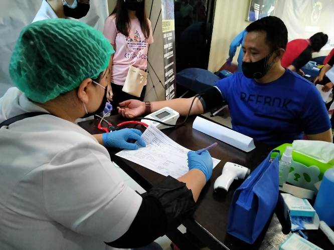 Peringati Hari Bhayangkara Ke-74, Polresta Manado Gelar Donor Darah