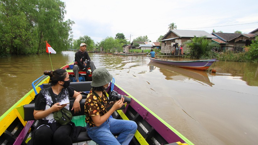 Serunya Wisata Susur Sungai Martapura di Banjarmasin - Bagian 3