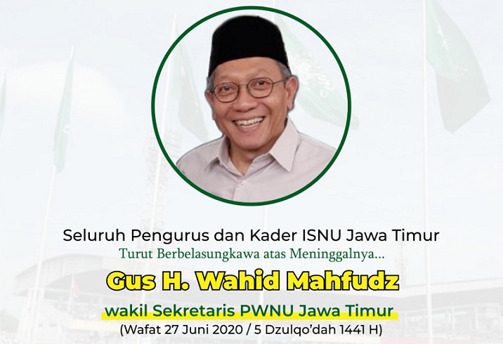 Kabar Duka, Wakil Sekretaris PWNU Jatim Gus Wahid Wafat karena Covid-19 