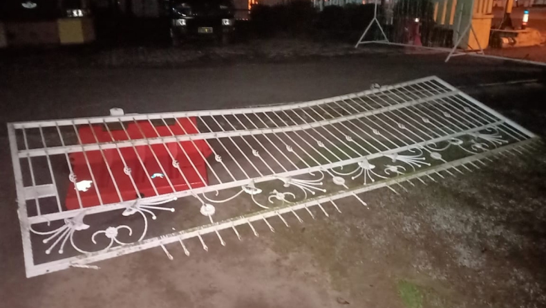 Mapolres OKI Diserang, Pelaku Tusuk Polisi dengan Gunting