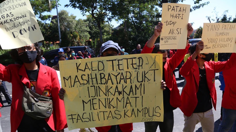 Pandemi Covid-19, Mahasiswa Surabaya Tuntut Keringanan Pembayaran SPP - Bagian 2