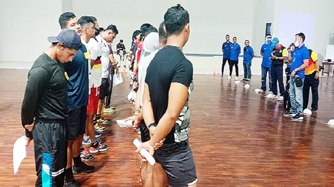 KONI Sumbar Tes Fisik 142 Atlet yang Lolos ke PON XX 2020 di Papua
