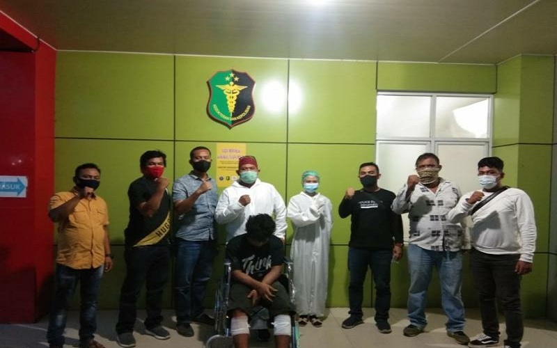 Berusaha Kabur, Pencuri Motor di Medan Sunggal Ditembak Polisi