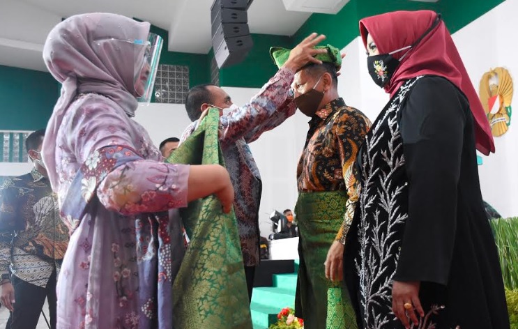 Sambut Pangdam I BB, Gubernur Edy: Selamat Bergabung di Sumut Mayjen TNI Irwansyah