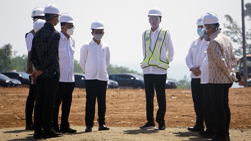 Presiden Jokowi Tinjau Kesiapan Pengembangan Kawasan Industri Terpadu Batang - Bagian 2