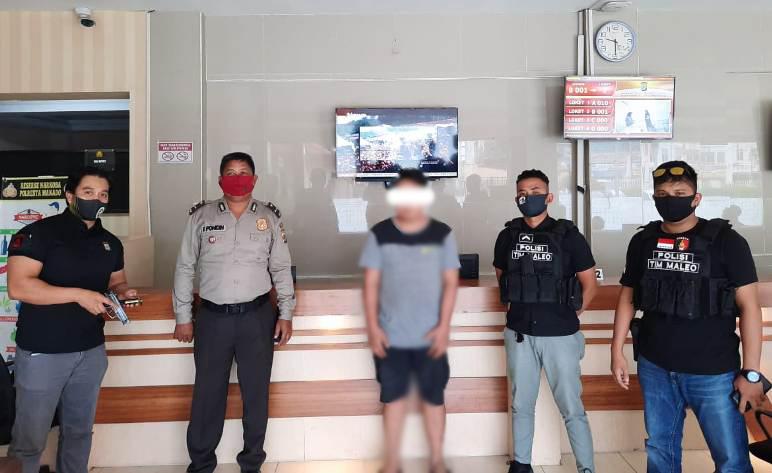 Bawa Airsoft Gun, Pemuda Mabuk di Manado Ditangkap Tim Maleo Polda Sulut