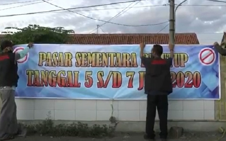 Pasar Sidorejo Kendal Tutup 3 Hari usai Seorang Tukang Becak Positif Covid-19