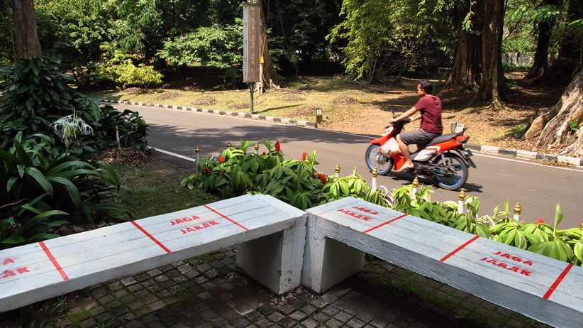 Begini Persiapan Kebun Raya Bogor Jelang Dibuka Besok - Bagian 1