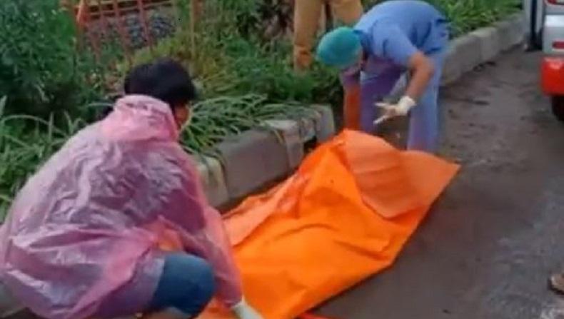 Mayat Laki-Laki Kurus Tanpa Busana Ditemukan di Pinggir Jalan Surabaya-Sidoarjo