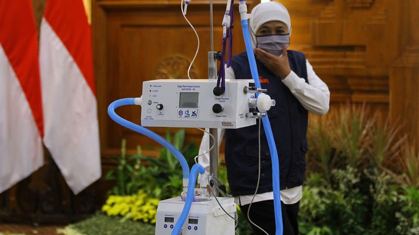 LIPI Kirim Ventilator untuk Bantu Penanganan Virus Corona di Jawa Timur - Bagian 2