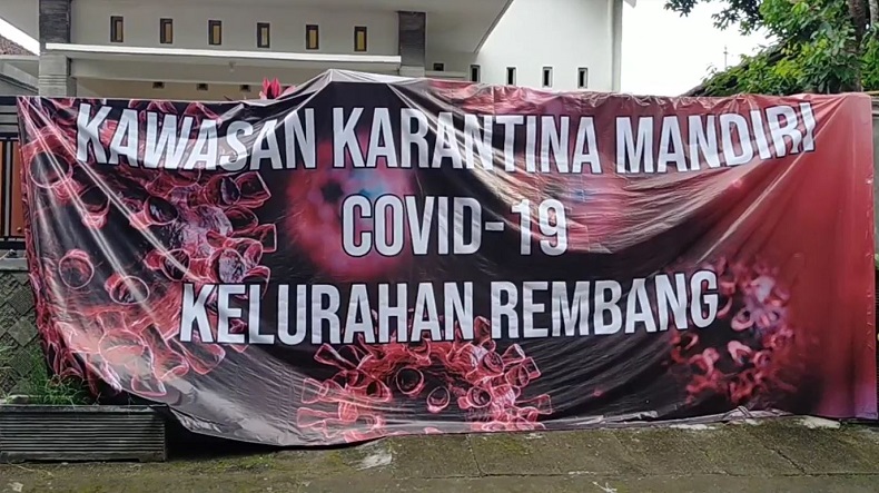 1 Warga Meninggal Akibat Covid 19 1 Lingkungan Di Blitar Isolasi Mandiri Bagian 1