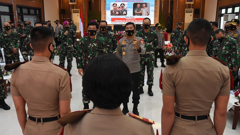Panglima TNI dan Kapolri Berikan Pembekalan kepada Capaja TNI-Polri - Bagian 2