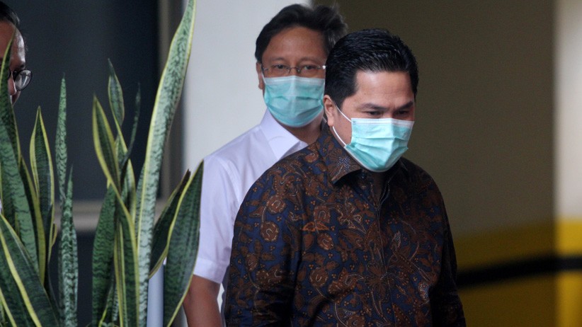 Menteri BUMN Erick Thohir Datangi KPK - Bagian 1