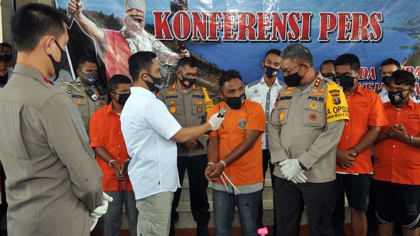 Ini 18 Tersangka Pelaku Kerusuhan Pembagian BLT di Mandailing Natal - Bagian 2