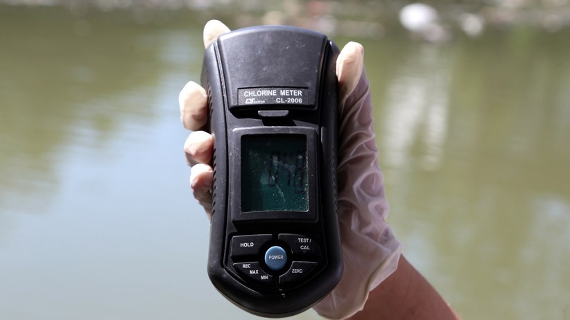 Air Sungai Kalimas Surabaya Tercemar Klorin, Bahan Utama Disinfektan - Bagian 1