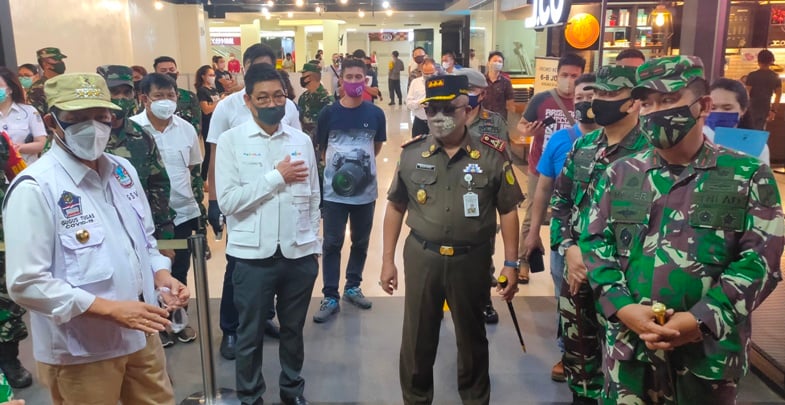 Mal di Manado Dibuka Jumat Ini, Wali Kota Cek Kesiapan Protokol Kesehatan