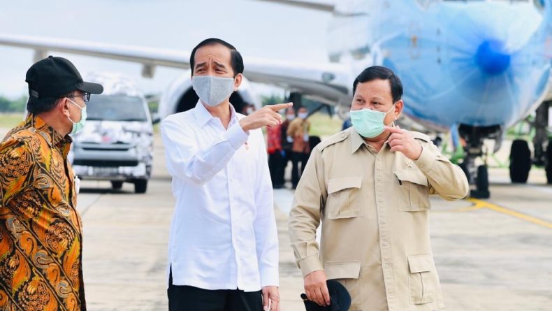 Jokowi Tunjuk Menhan Prabowo Urus Cadangan Strategis Pangan