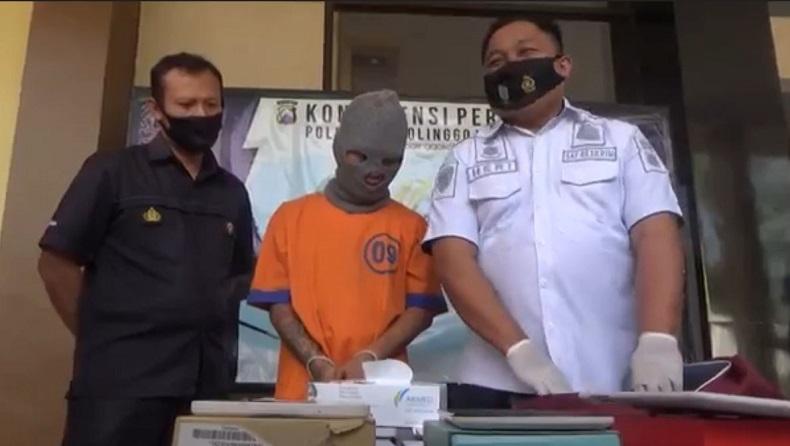 Maling Handphone di Probolinggo Ditangkap, Mengaku Ingin Bantu Ekonomi Ayah