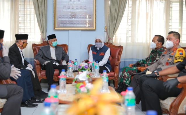 Forkopimda Jatim Gerak Cepat Putus Rantai Penularan Covid-19 di Pondok Gontor