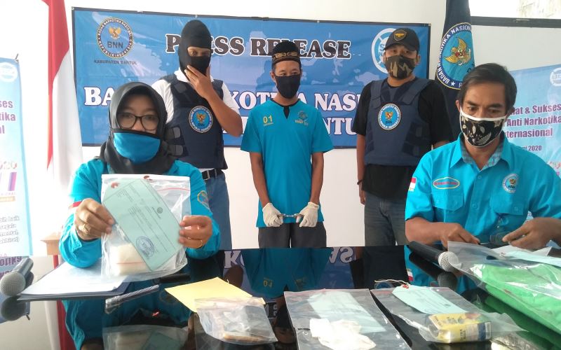 Pakai Jaket Driver Ojol, Tukang Parkir di Bantul Edarkan Sabu-Sabu