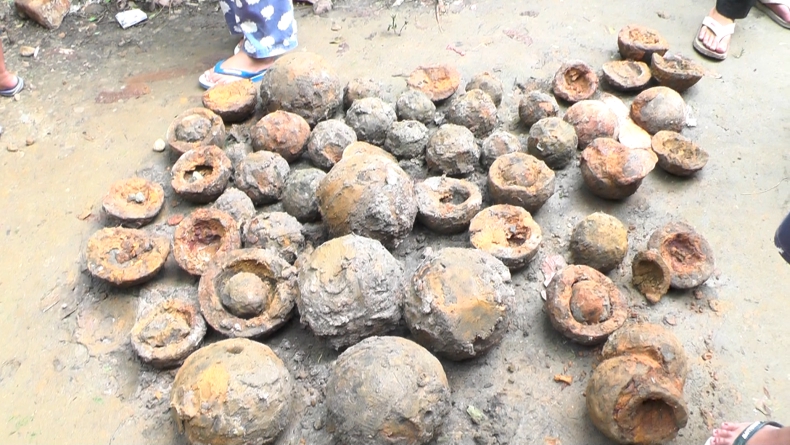 Gali Septic Tank, Warga Pasaman Temukan Peluru Meriam Tuanku Imam Bonjol