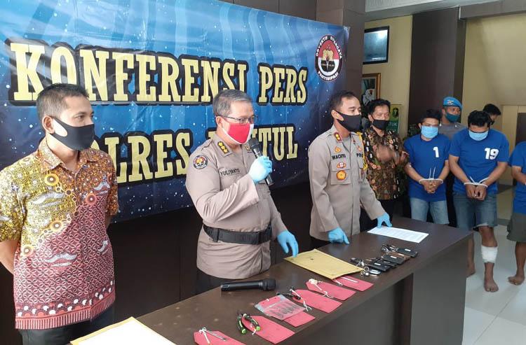 Polda DIY Bongkar Komplotan Pencuri Mobil Pikap, 6 Orang Ditangkap