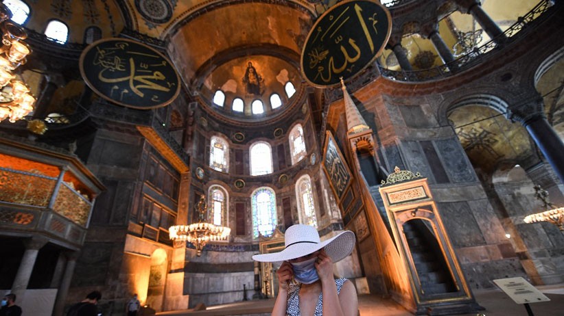Foto-Foto Arsitektur Hagia Sophia, Ditetapkan Presiden Turki sebagai Masjid - Bagian 3