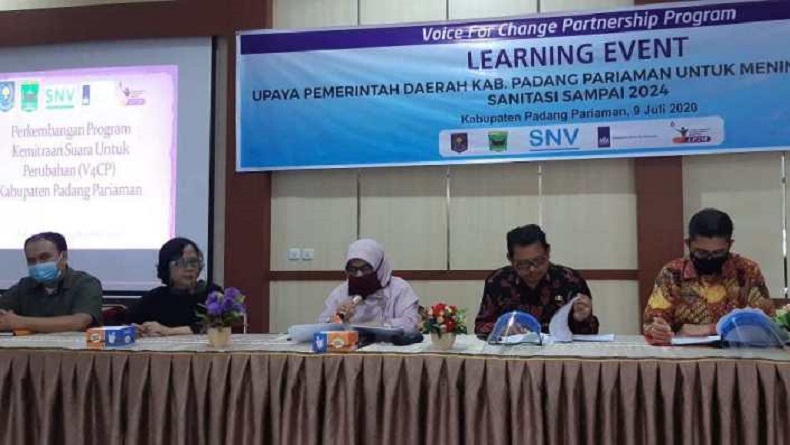 Padang Pariaman Targetkan Tidak Ada Warga Buang Air Besar Sembarangan