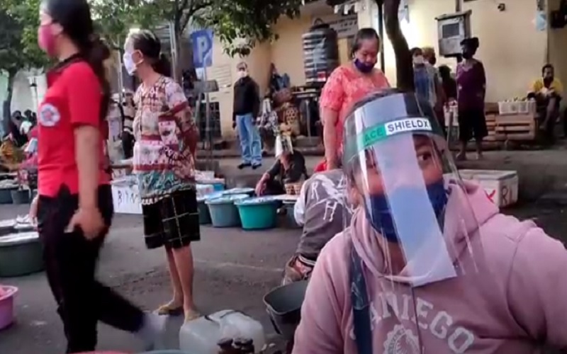 Masuk Zona Hijau, Pemkab Buleleng Perketat Protokol Kesehatan di Pasar