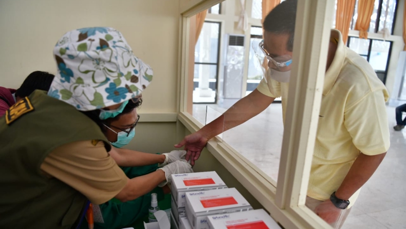 44 dari 2.039 Peserta Rapid Test Gratis Pemprov Sulsel Reaktif