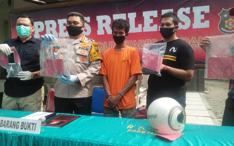 Tikam Polisi, Residivis Kasus Perampokan Ditembak Mati di Medan