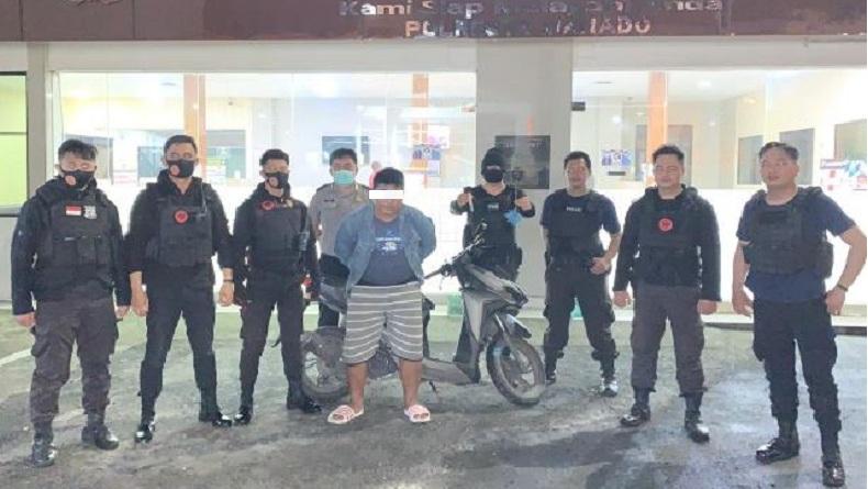 Polisi Tangkap Pelaku Keributan Pakai Panah Wayer di Pasar Segar Manado