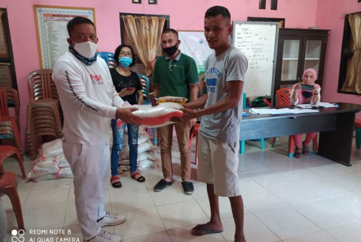 11.588 KK di Boltim Dapat Bantuan Sembako Covid-19 Tahap 2