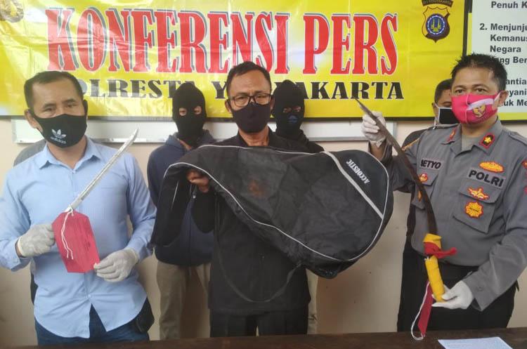 Bawa Pedang untuk Tawuran, 2 Pelajar di Yogyakarta Ditangkap