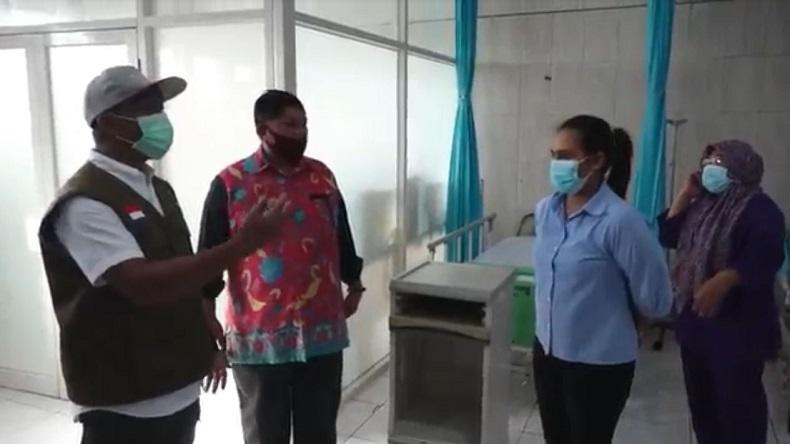 Pascasembuh Covid-19, Ketua DPRD Malut Sidak ke RSU Chasan Boesoirie Ternate
